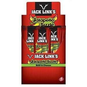 Jacks Links Beef and Jalapeno Cheese Box of 16  Grocery 