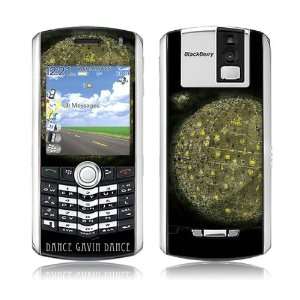    DGD10065 Blackberry Pearl  8100  Dance Gavin Dance  Home Planet Skin