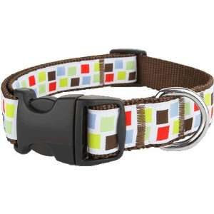   Bark Alley Collection   Block Party   Large Dog Collar