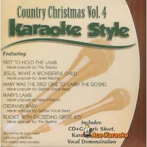  Daywind Karaoke Style CDG #3201   Country Christmas Vol. 4 