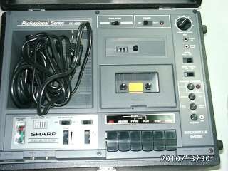 Sharp RD 685AV Professional Cassette Recorder  
