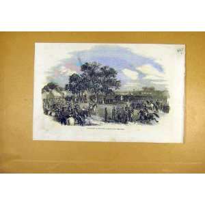  Satory Plain Versailles Troops Encampment Military 1853 