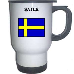  Sweden   SATER White Stainless Steel Mug Everything 