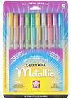 Sakura Gelly Roll Metallic 10pk 9 Assorted Color Pen Set 53482573708 