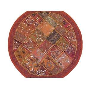   Round Pillow Accent Indian Home Decoration Floor Cushion 26in
