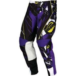   40 Collection Fracture Pants , Size 38, Color Black/Purple 356073