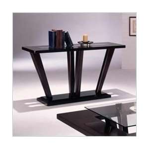 Sedona Sand Fairmont Designs Caprice Wood Sofa Table with Glass Table 