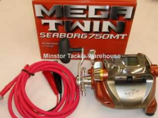 Daiwa Seaborg MEGA TWIN 750MT Electric Reel ENGLISH Ver  