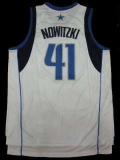 Dallas Mavericks Dirk Nowitzki #41 Revolution 30 Swingman jerseys 