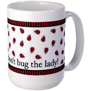  Black/Red Cute Large Mug by  