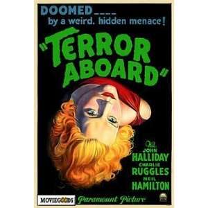  1933 Terror Aboard 27 x 40 inches Style A Movie Poster 