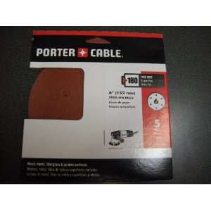  Porter Cable 726601805 6 Sanding Stick  On Discs. 180 