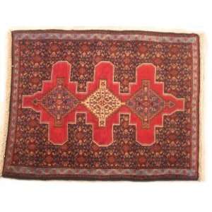    rug hand knotted in Persien, Sanandaj 3ft1x2ft5