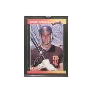  1989 Donruss Regular #323 Shawn Abner, San Diego Padres 