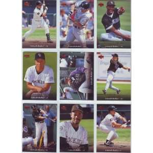  1995 Upper Deck Baseball Colorado Rockies Team Set Sports 