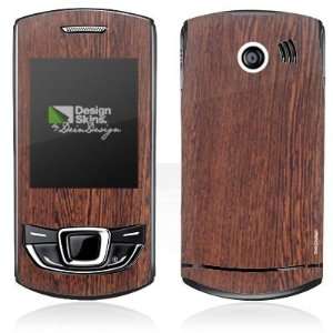  Design Skins for Samsung E2550   Nussbaum dunkel Design 