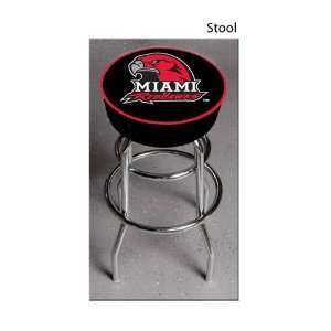  Miami of Ohio Redhawks Bar Stool Swivel Garage Seat 