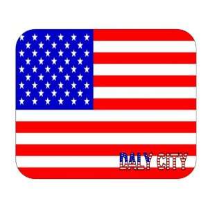  US Flag   Daly City, California (CA) Mouse Pad 