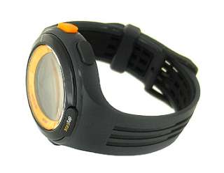 Adidas ADP3067 Digital Black Round Dial Black Polyurethane Mens Watch 