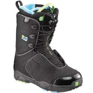 Salomon Snowboards F20 Snowboard Boot   Mens Black/Blue/Pop Green, 25 
