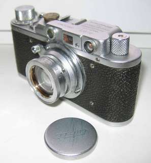 The rarest russian camera FED S C NKVD 1/1000 lens 2/50  