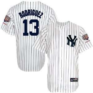  Alex Rodriguez Yankees Replica Jersey w/ World Series 