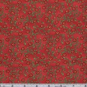  45 Wide Charlotte Berry Patch Pomegranate Fabric By The 