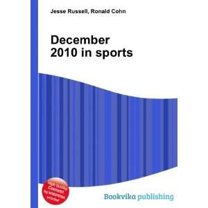  December 2010 in sports Ronald Cohn Jesse Russell Books
