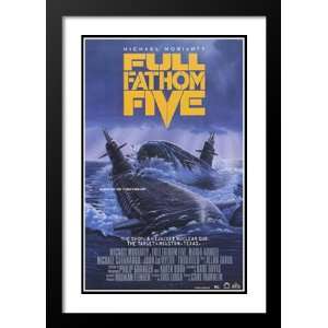 Full Fathom Five 20x26 Framed and Double Matted Movie Poster   Style A 