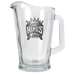 Sacramento Kings NBA 60oz Glass Pitcher   Primary Logo  