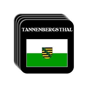 Saxony (Sachsen)   TANNENBERGSTHAL Set of 4 Mini Mousepad Coasters