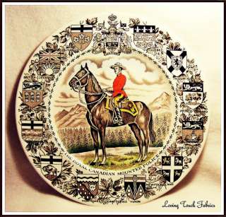 ROYAL CANADIAN MOUNTED HORSE POLICE COLLECTOR PLATE  