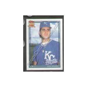  1991 Topps Regular #169 Luis Aquino, Kansas City Royals 