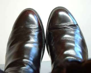   Boots   Lucchese  Hand Made   Black Cherry Ropers   11.5 D  