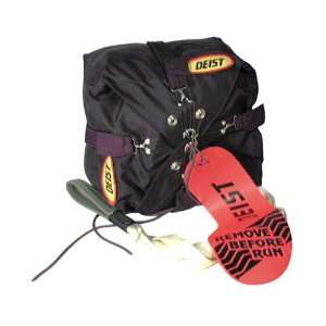 Deist Safety 30495BLACK Black 9 X 9 Parachute Pack