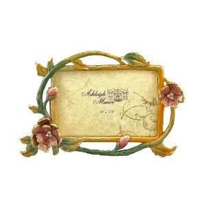  Ashleigh Manor 6 by 4 Inch Wrap Around Floral Frame, Multi 