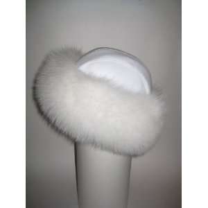  Winter Hat Mongol Natural Fur White Fox * Russian * h.7.wt.fox 