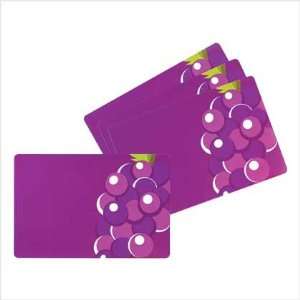  Grape Placemat   Set Of 4