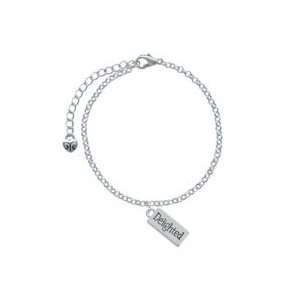 Delighted Rectangle   Silver Plated Elegant Charm Bracelet [Jewelry]