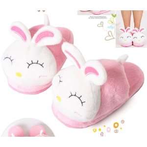   Cute Smile Rabbit / Bunny Slippers for women (under 9 Free size) Baby