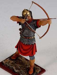 RO32 – Roman Auxiliary Archer (54mm). This figure will come in one 
