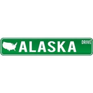 New  Alaska Drive   Sign / Signs  United States Street Sign City 