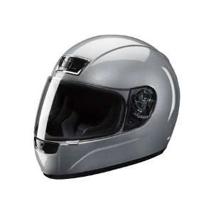  Z1R Phantom Solid Full Face Helmet Medium  Silver 