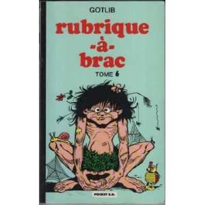  Rubrique à brac, Tome 6 (9782266040433) Gotlib Books