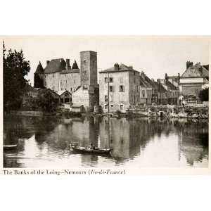  River Banks Canoe Tower Art   Original Photogravure