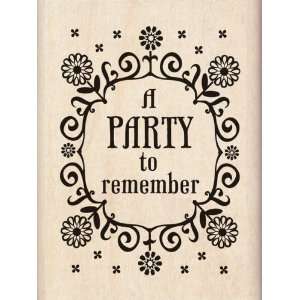  Inkadinkado Rubber Stamp, A Party To Remember   911002 