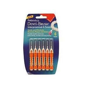  DENTI BRUSH interproximal brushes orange 0.5mm 0.7MM 