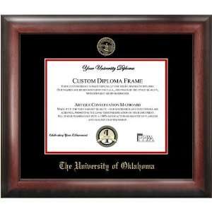   Oklahoma Sooners Gold Embossed Diploma Frame
