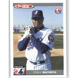 2004 Topps Total #16 Tony Batista   Montreal Expos 