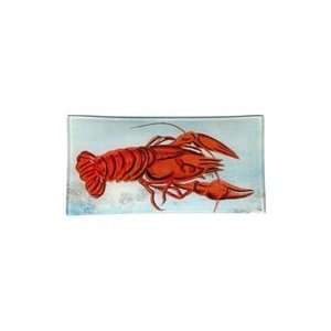  John Derian Painted Lobster tray